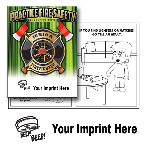 Imprinted Practice Fire Safety CB - Smoke Alarm 1
