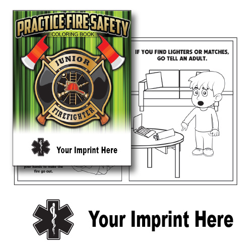 Imprinted Practice Fire Safety CB - Star of Life 1