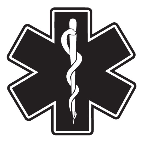Imprinted Practice Fire Safety CB - Star of Life 2