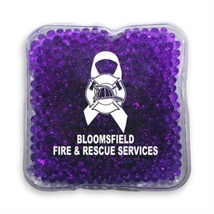 Imprinted Purple Hot/Cold Pack - Ribbon Maltese Logo