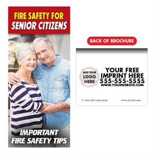 Imprinted Senior Citizens Brochure w/ Full Color Logo