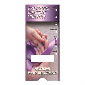 Imprinted Slide Guide - Preventing Domestic Violence