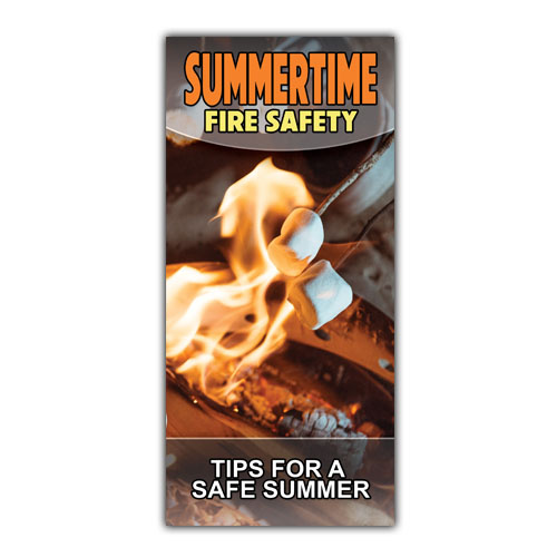 Imprinted Summertime Fire Safety Brochure