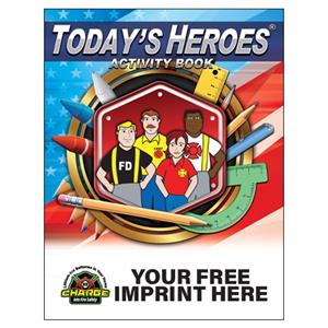 Imprinted Today's Heroes Act Book - 2025 Theme Full Color