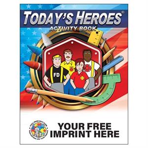 Imprinted Today's Heroes Act Book - Full Color Autism Awareness FF