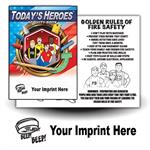 Imprinted Today's Heroes Act Book - Smoke Alarm