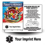 Imprinted Today's Heroes Act Book - Star of Life