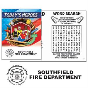 Imprinted Today's Heroes Activity Book - 2023 Theme