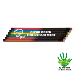 Impritned Black Night Pencil Assorted - Smoke Alarm