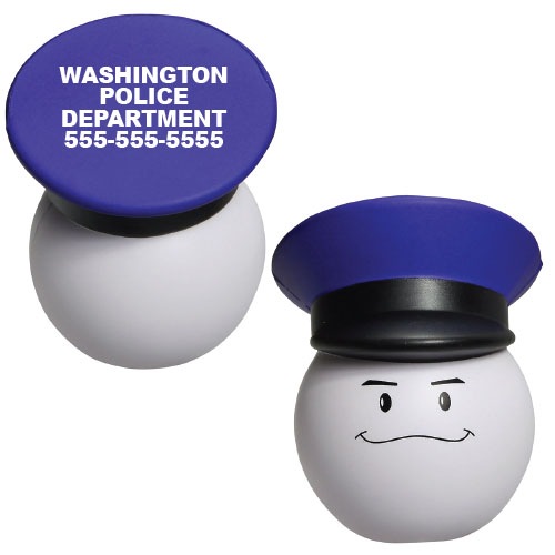 Police Officer Mad Cap Stress Reliever