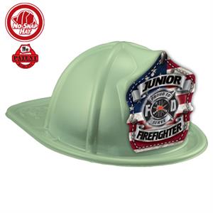 Stock Glow In The Dark Fire Hat - Americana Shield