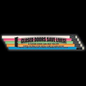 Stock Glow In The Dark Pencil - Close Your Door