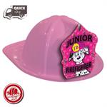 Stock Pink Fire Chief Hat-Dalmatian Shield