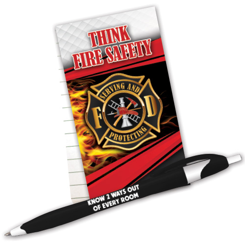 Stock fire Safety Memo Pack