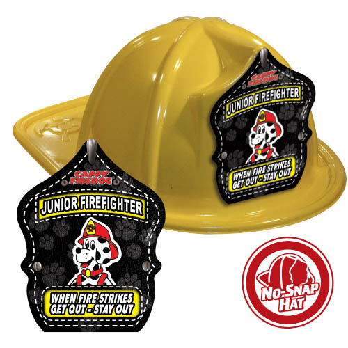 Yellow Cappy Jr. Firefighter Hat