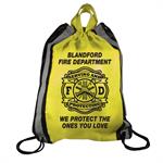 Yellow Drawstring Backpack - Serving & Protecting