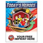 Imprinted Today's Heroes Act Book - Full Color Smoke Alarm