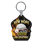 Custom Vinyl Shield Key Tag - Smoke Alarm