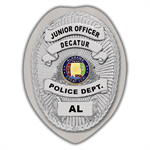 IMP. POLICE BADGE STICKER - STATE SEAL (AL)