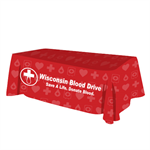 Custom - 6 ' Tablecloth - Red - Blood Drive