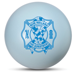 Imprinted Lt. Blue 2.75^ Stress Ball - Autism Awareness Ribbon