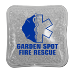 Imprinted Clear Hot/Cold Pack - Maltese / Star of Life