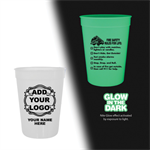 Imp. 12 oz. Glow Cup - Frosted - Custom Logo