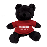 7^ Black Bear w/ Imprinted T-Shirt