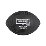 Custom Black Vinyl Football