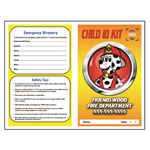 Imprinted Finger Print ID Kit - Cappy Firedog