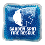 Imprinted Blue Hot / Cold Pack - Maltese / Star of Life