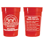 Imprinted 17 oz. Red Stadium Cup - 2025 Theme Logo