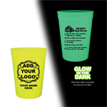 Imp. 12 oz. Glow Cup - Yellow - Custom Logo