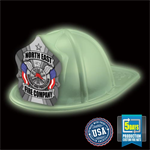 Imp. Fire Hat - Glow In The Dark - Silver Eagle