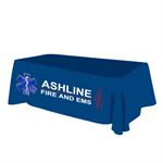 Custom - 6 ' Tablecloth - Blue EMS