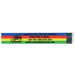 Custom Neon Pencil Assortment w/ Fire Truck