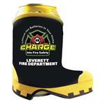 Custom 12 oz Fire Boot Can Hugger - 2025 Theme