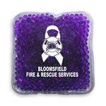 Custom Purple Hot/Cold Pack w/ Ribbon Logo