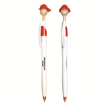 Imprinted Fire Chief Pen - Light Tone