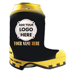 Custom 12 oz. Fire Boot Can Hugger