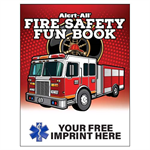Imprinted Fire Safety Fun Book - Full Color Star of Life