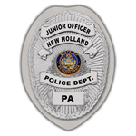 IMP. POLICE BADGE STICKER - STATE SEAL (PA)