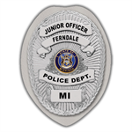 IMP. POLICE BADGE STICKER - STATE SEAL (MI)