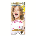 Imprinted Slide Guide - Keeping Your Child Safe