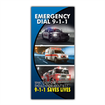 Imprinted Emergency 9-1-1 Brochure