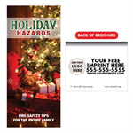 Imprinted Holiday Hazards Brochure w/ Full Color Logo