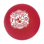 Imp. Red 2.75^ Stress Ball w/ Maltese Cross