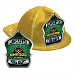 Imprinted Yellow Fire Hat - 2025 Theme Logo