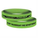 Imprinted Glow Awareness Band - Green - 2025 Theme