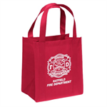 Red Tote Bag w/ Jr FF Maltese Cross